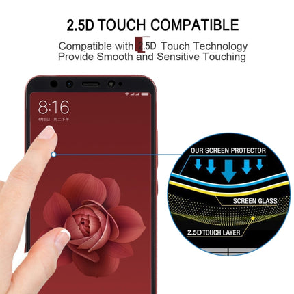 0.33mm 9H 2.5D Full Screen Fully Adhesive Tempered Glass Film for Xiaomi Mi 6X, For Mi 6X