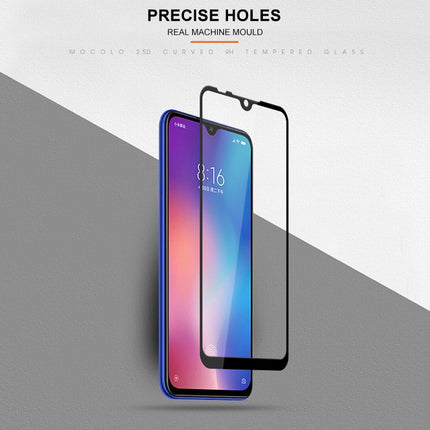 mocolo 0.33mm 9H 2.5D Full Glue Silk Print Tempered Glass Film for Xiaomi Mi 9 SE, For Xiaomi Mi 9 SE