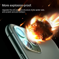 For iPhone 11 50pcs HD Rear Camera Lens Protector Tempered Glass Film, For iPhone 11(50 PCS)