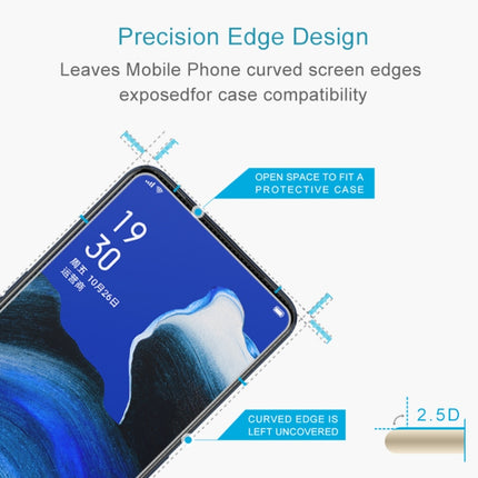 For OPPO Reno2 Z 9H 2.5D Tempered Glass Film, For OPPO Reno2 Z(1 PC)