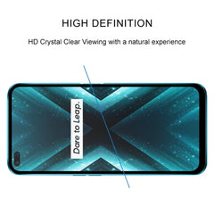 For OPPO Realme X3 25 PCS Full Glue Full Screen Tempered Glass Film