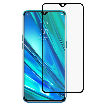 For OPPO Realme 5 Pro Full Glue Full Cover Screen Protector Tempered Glass Film, For OPPO Realme 5 Pro(1 PC)