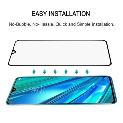 For OPPO Realme 5 Pro Full Glue Full Cover Screen Protector Tempered Glass Film, For OPPO Realme 5 Pro(1 PC)