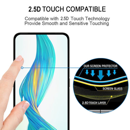 For OPPO Realme XT Full Glue Full Cover Screen Protector Tempered Glass Film, For OPPO Realme XT(1 PC)