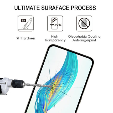For OPPO Realme XT Full Glue Full Cover Screen Protector Tempered Glass Film, For OPPO Realme XT(1 PC)