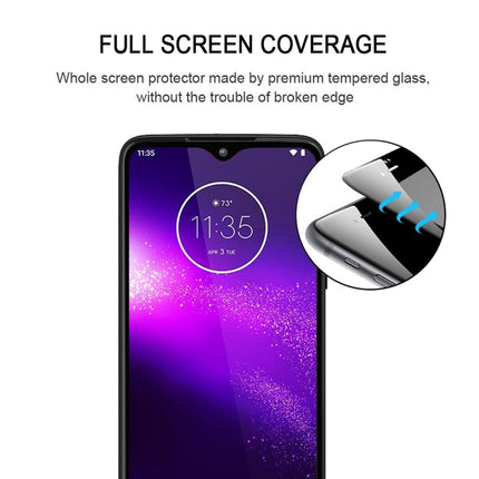 For Motorola One Macro Full Glue Full Screen Tempered Glass Film, For Motorola One Macro