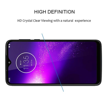 For Motorola One Macro Full Glue Full Screen Tempered Glass Film, For Motorola One Macro