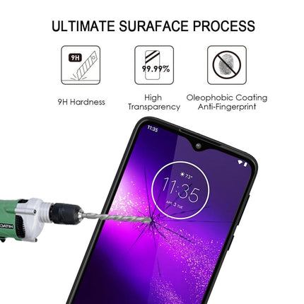 For Motorola One Macro Full Glue Full Screen Tempered Glass Film, For Motorola One Macro
