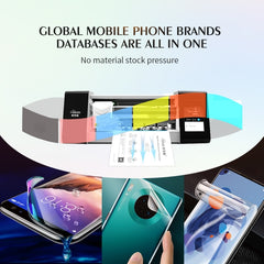 50 PCS 12 x 18cm Phone Fosted Privacy TPU Soft Hydrogel Film Supplies for Intelligent Protector Cutter, 12 x 18cm Fosted Privacy Film