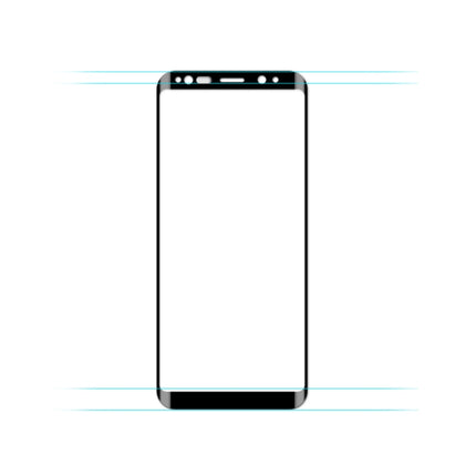 mocolo 0.33mm 9H 3D Curved Full Screen Tempered Glass Film for Galaxy S9, For Samsung Galaxy S9 (Curved)