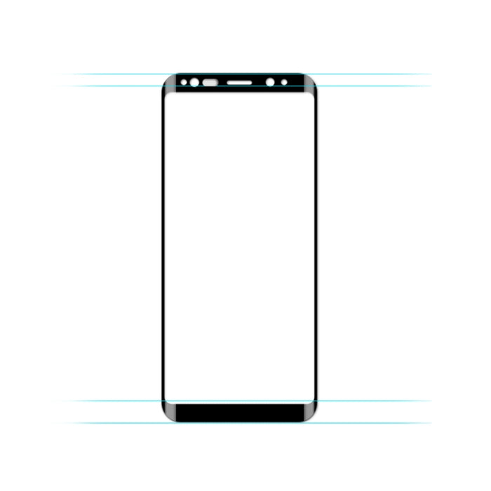 mocolo 0.33mm 9H 3D Curved Full Screen Tempered Glass Film for Galaxy S9, For Samsung Galaxy S9 (Curved)