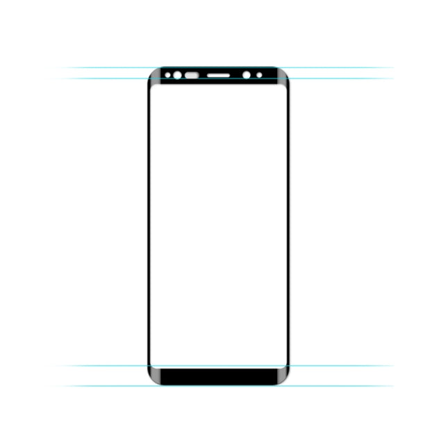 mocolo 0.33mm 9H 3D Curved Full Screen Tempered Glass Film for Galaxy S9+, For Samsung Galaxy S9+ (Curved)