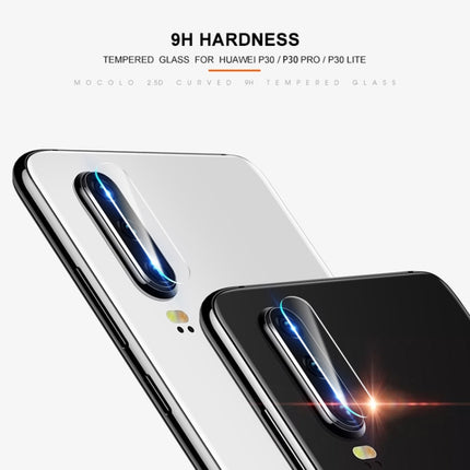 mocolo 0.15mm 9H 2.5D Round Edge Rear Camera Lens Tempered Glass Film for Huawei P30 Lite, Huawei P30 Lite