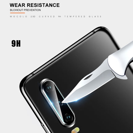 mocolo 0.15mm 9H 2.5D Round Edge Rear Camera Lens Tempered Glass Film for Huawei P30 Lite, Huawei P30 Lite