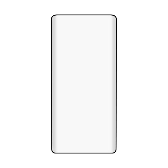 For Vivo NEX 3S 5G 9H HD 3D Curved Edge Tempered Glass Film (Black)