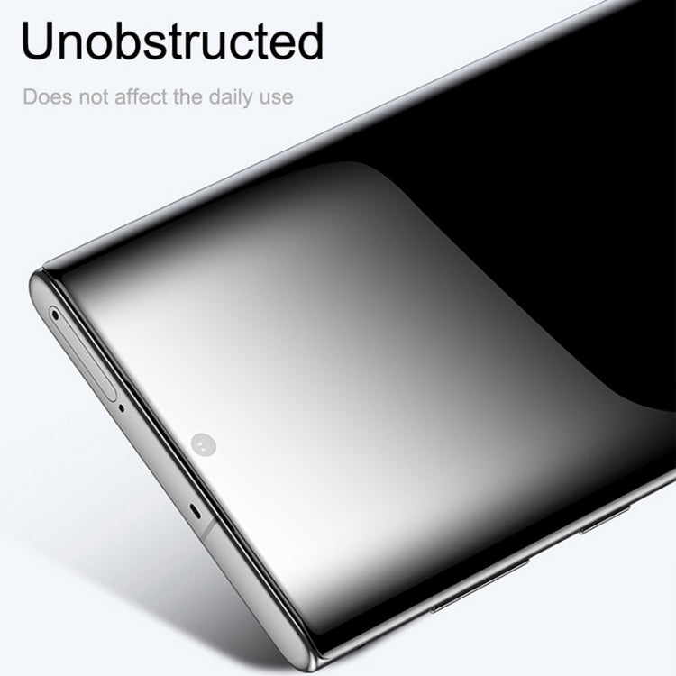 For Vivo NEX 3S 5G 9H HD 3D Curved Edge Tempered Glass Film (Black)