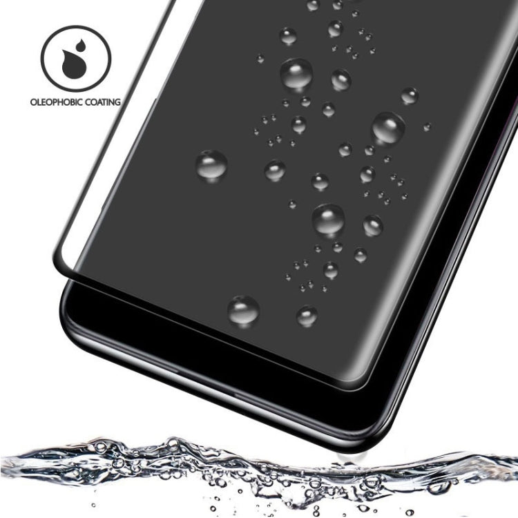 For Vivo NEX 3S 5G 9H HD 3D Curved Edge Tempered Glass Film (Black)