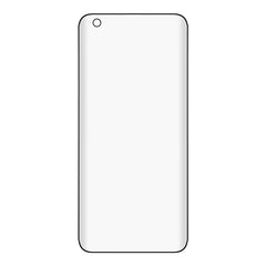 For Xiaomi Mi 10 Pro 5G 9H HD 3D Curved Edge Tempered Glass Film (Black)