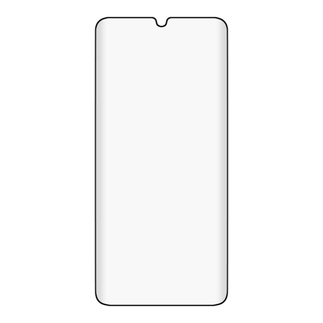 For Xiaomi Mi Note 10 9H HD 3D Curved Edge Tempered Glass Film (Black)