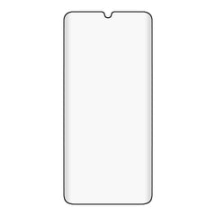 For Xiaomi Mi Note 10 9H HD 3D Curved Edge Tempered Glass Film (Black)