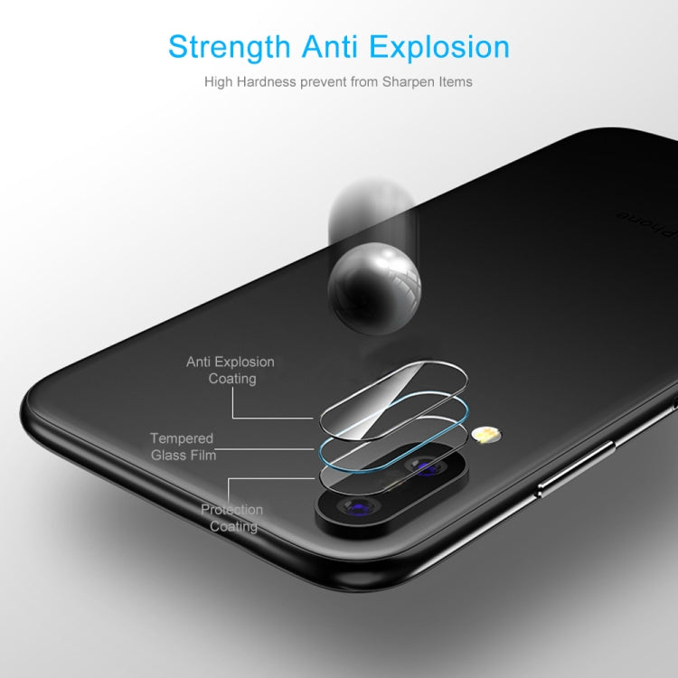 0.2mm 9H 2.5D Rear Camera Lens Tempered Glass Film for LG G5