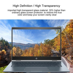 Laptop Screen HD Tempered Glass Protective Film for HP Chromebook x360 - 14-da0021nr 14 inch, For HP Chromebook x360 - 14-da0021nr 14 inch