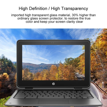 Laptop Screen HD Tempered Glass Protective Film for HP Chromebook x360 11 G1 EE 11.6 inch, For HP Chromebook x360 11 G1 EE 11.6 inch