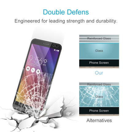 0.26mm 9H 2.5D Tempered Glass Film for Asus Zenfone Go ZB551KL, For Zenfone Go ZB551KL(1 PC)
