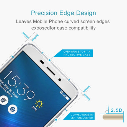 0.26mm 9H 2.5D Tempered Glass Film for Asus Zenfone 3 Laser ZC551KL, For Zenfone 3 Laser ZC551KL(1 PC)