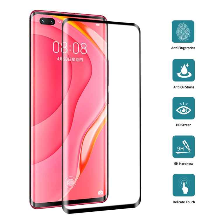 For Huawei Nova 7 Pro 3D Curved Edge Full Screen Tempered Glass Film