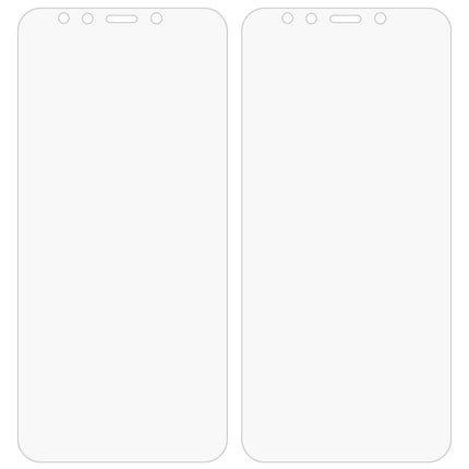 2 PCS 0.26mm 9H 2.5D Tempered Glass Film for Xiaomi Mi 6X & A2, For Mi 6X (2 PCS)