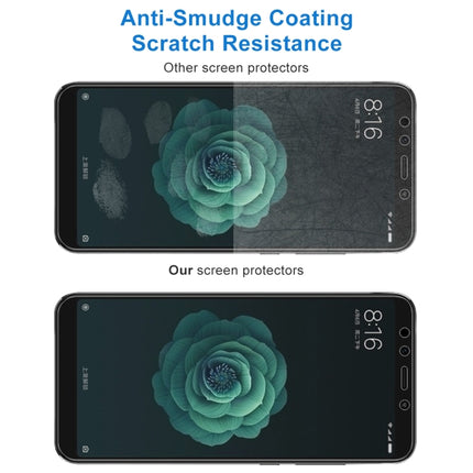 2 PCS 0.26mm 9H 2.5D Tempered Glass Film for Xiaomi Mi 6X & A2, For Mi 6X (2 PCS)