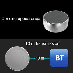 BS01 Portable Bluetooth Speaker, Support Hands-free Calls & TF Card & AUX IN