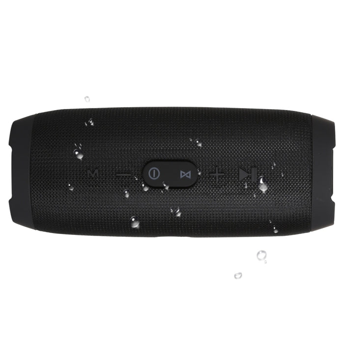 Altavoz estéreo Bluetooth resistente al agua Charge3 Life, micrófono incorporado, compatible con llamadas manos libres, tarjeta TF, entrada auxiliar y banco de energía