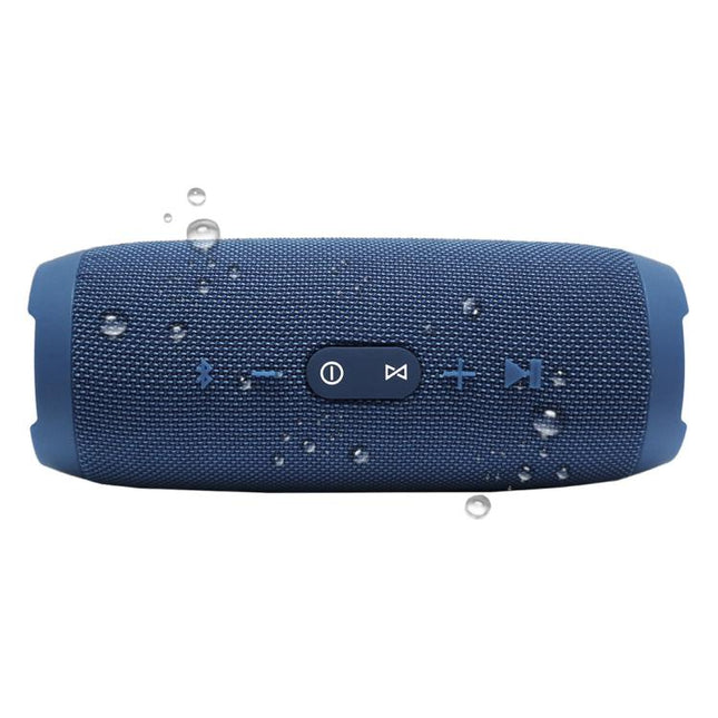 Charge3 Life, wasserdichter Bluetooth-Stereolautsprecher, eingebautes Mikrofon, unterstützt Freisprechanrufe, TF-Karte, AUX-Eingang und Powerbank
