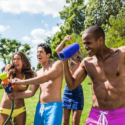 Altavoz estéreo Bluetooth resistente al agua Charge3 Life, micrófono incorporado, compatible con llamadas manos libres, tarjeta TF, entrada auxiliar y banco de energía