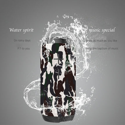 Mini altavoz portátil inalámbrico Bluetooth HOPESTAR P7 Rabbit, micrófono incorporado, compatible con AUX / llamadas manos libres / FM / TF, P7