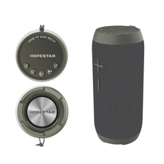 HOPESTAR P7 Mini tragbarer kabelloser Bluetooth-Lautsprecher mit eingebautem Mikrofon, unterstützt AUX/Freisprechanruf/FM/TF, P7