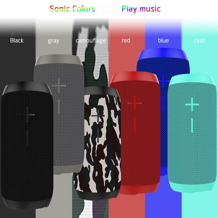 Mini altavoz portátil inalámbrico Bluetooth HOPESTAR P7 Rabbit, micrófono incorporado, compatible con AUX / llamadas manos libres / FM / TF, P7