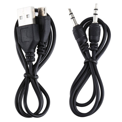 Eingebautes Mikrofon, unterstützt Freisprechanrufe, TF-Karte und AUX-Eingang, Bluetooth-Reichweite: 10 m