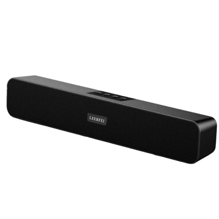 LEERFEI E91 10 W langes, stangenförmiges Multimedia-Radio mit zwei Lautsprechern und Bluetooth-Audio, unterstützt TF-Karte/U-Disk/3,5 mm AUX, unterstützt TF-Karte/U-Disk/3,5 mm AUX