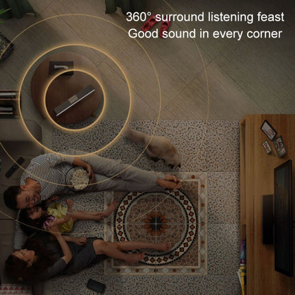 LEERFEI E91 Radio multimedia con doble altavoz y forma de barra larga de 10 W, compatible con tarjeta TF, disco U y entrada auxiliar de 3,5 mm, compatible con tarjeta TF, disco U y entrada auxiliar de 3,5 mm