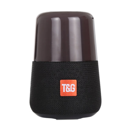 T&amp;G TG168 Tragbarer kabelloser Bluetooth V5.0-Stereolautsprecher mit Griff, eingebautem Mikrofon, unterstützt blinkendes LED-Licht &amp; TF-Karte &amp; U-Disk &amp; AUX IN &amp; FM, TG168