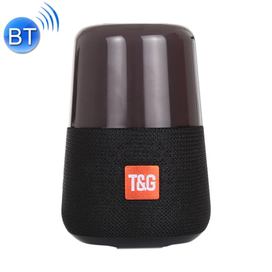 T&G TG168 Portable Wireless Bluetooth V5.0 Stereo Speaker with Handle, Built-in MIC, Support Flashing LED Light & TF Card & U Disk & AUX IN & FM, TG168