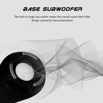 T&amp;G TG168 Tragbarer kabelloser Bluetooth V5.0-Stereolautsprecher mit Griff, eingebautem Mikrofon, unterstützt blinkendes LED-Licht &amp; TF-Karte &amp; U-Disk &amp; AUX IN &amp; FM, TG168