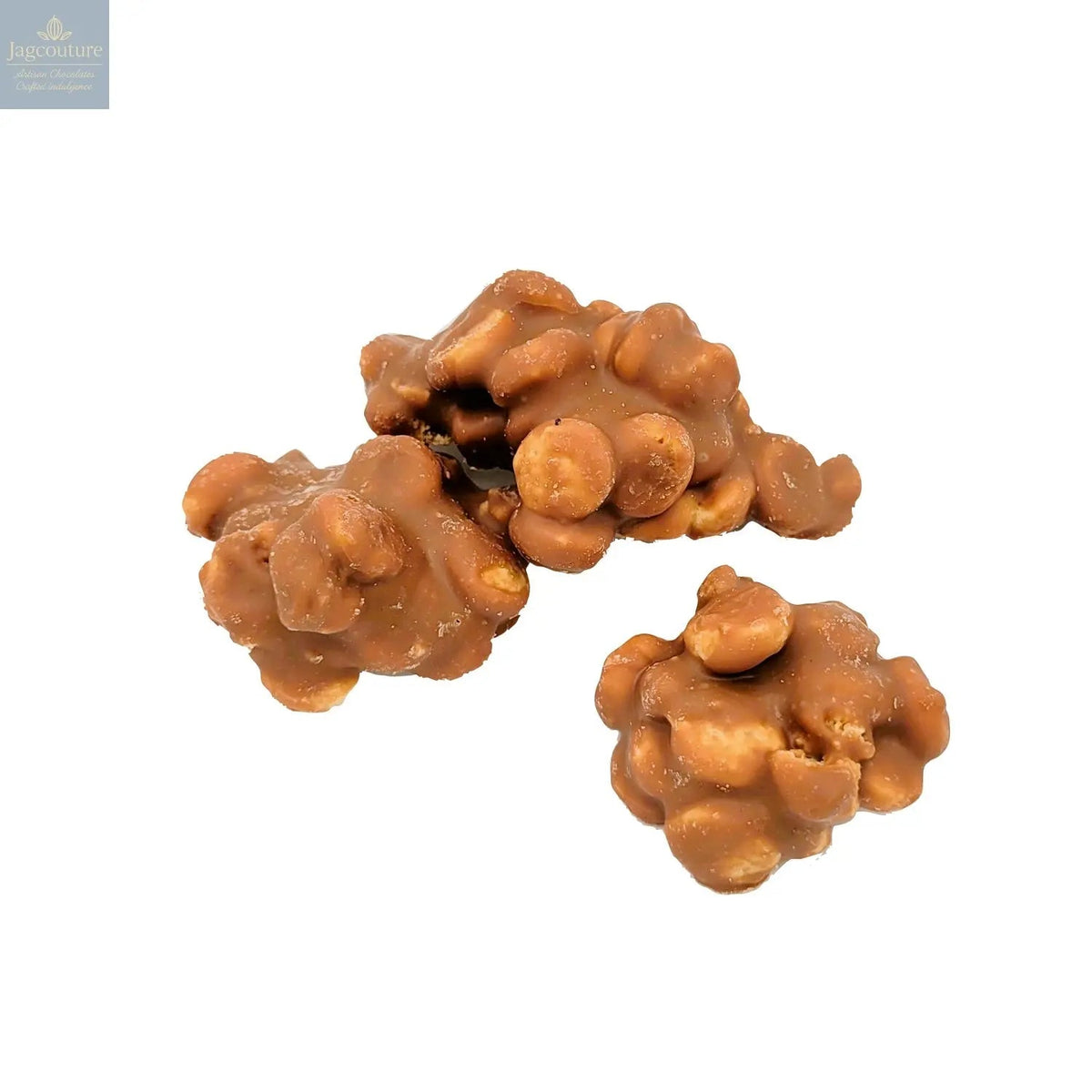 Milk chocolate covered cookie & fudge clusters