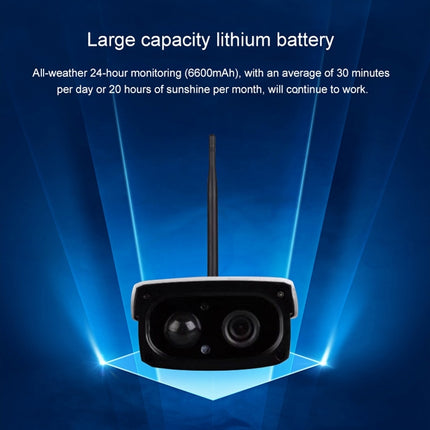 VESAFE VS-Y3 Outdoor HD 1080P Solar Power Security IP Camera, Support Motion Detection & PIR Wake up, IP66 Waterproof, VS-Y3