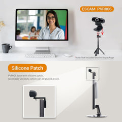 ESCAM PVR006 HD 1080P USB2.0 HD Webcam with Microphone for PC, PVR006