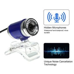 A860 HD Computer USB WebCam with Microphone