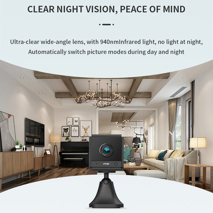 CAMSOY S20 1080P WiFi Wireless Network Action Camera Wide-angle Recorder with Mount, S20 (Black), S20 (White)